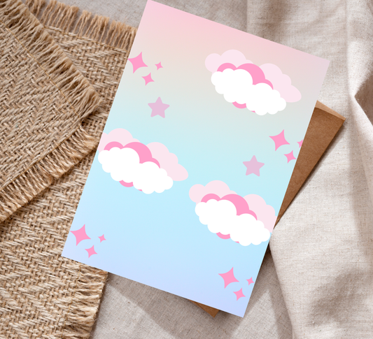 Hello Kitty Ballet Pastel Birthday Invitation | Kawaii Ballerina Party | Editable Template