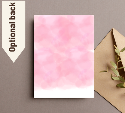 Hello Kitty Pink Baby Shower Invitation | Watercolor Baby Shower Invite | Editable Canva Template | Cute Kawaii Printable Invitation