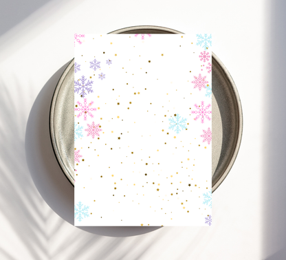 Angel & Stitch Winter Ice Skating Birthday Invitation | Cute Winter Party | Editable Template