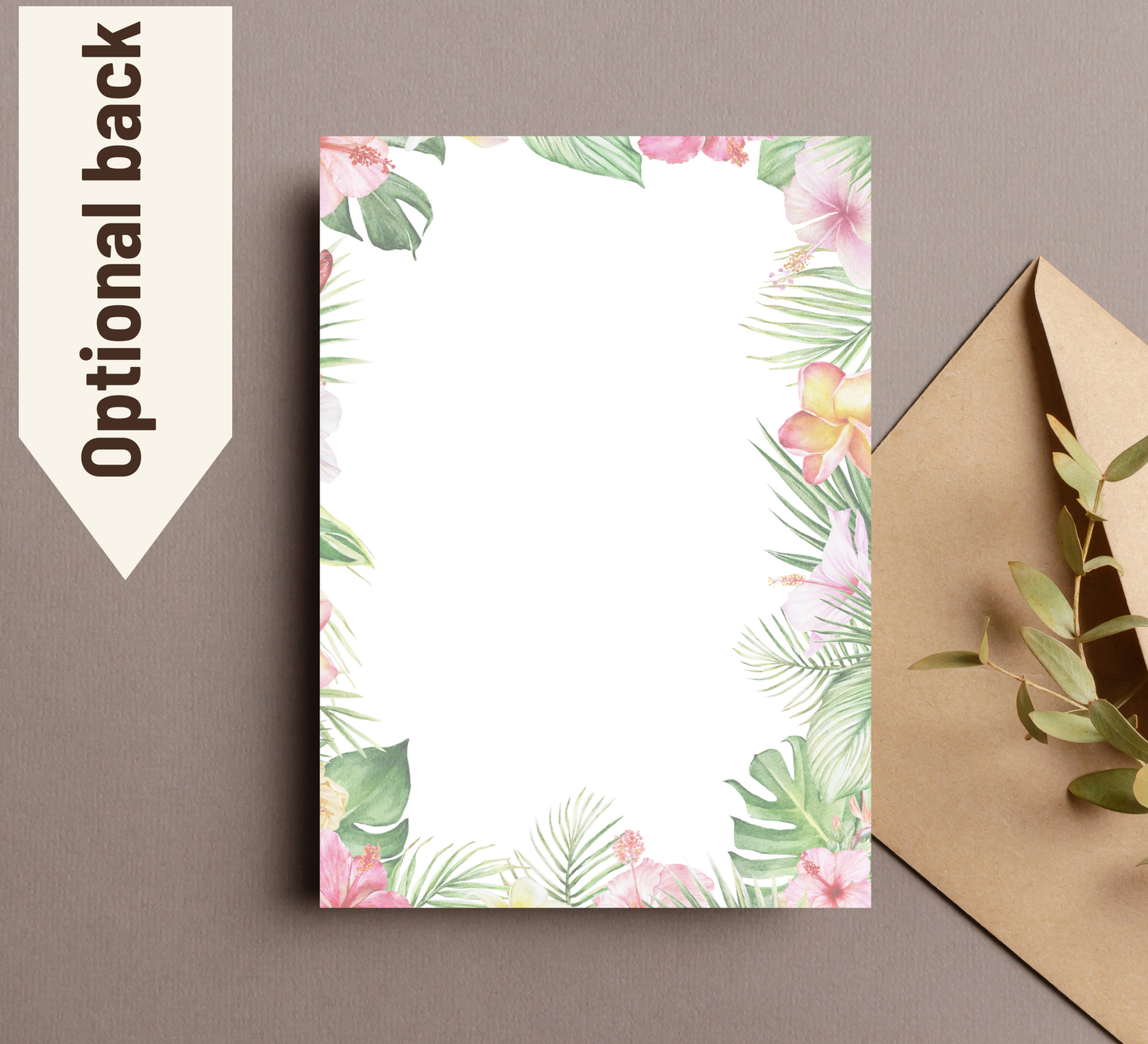 Stitch Pink Aloha Hawaii Baby Shower Invitation | Tropical Girl Baby Shower | Editable Invite