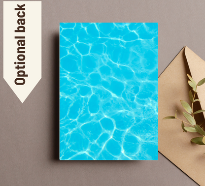 Hello Kitty Pool Blue Birthday Invitation | Editable Canva Template | Kawaii Summer Swim Party Invite | Printable Girls Birthday Invitation