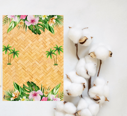 Stitch Tropical Baby Shower Invitation | Aloha Hawaii Baby Shower Invite | Editable Canva Template | Cute Stitch Baby Shower Printable