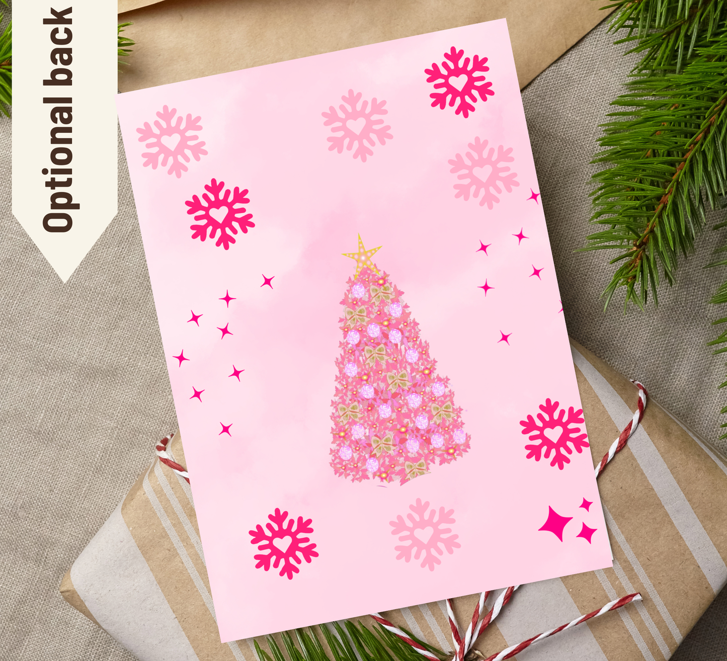 Barbie Pink Christmas Winter Birthday Invitation | Holiday Party | Editable Template