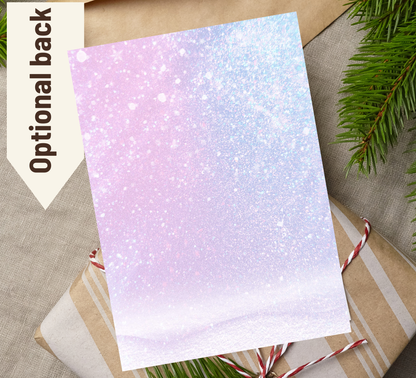 Stitch Christmas Winter Birthday Invitation | Cute Holiday Party Invite | Editable Template
