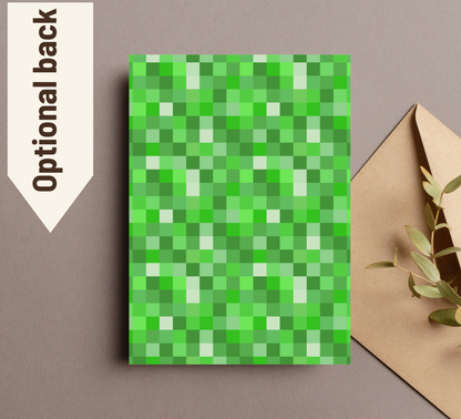Minecraft Roller Skating Birthday Invitation | Kids Glow Skate Invite | Editable Canva Template