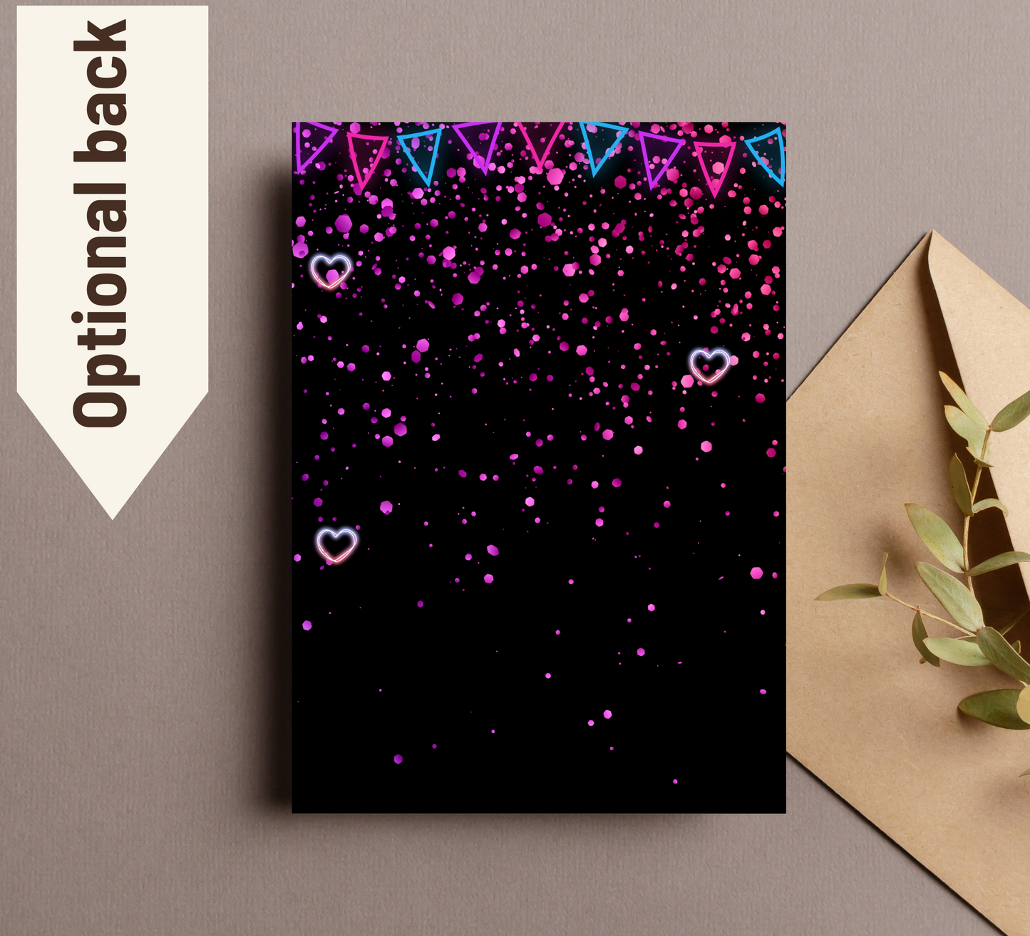 Hello Kitty Neon Birthday Invitation | Kawaii Glow Party Invite | Editable Canva Template | Cute Bright Printable Girls Birthday Invitation