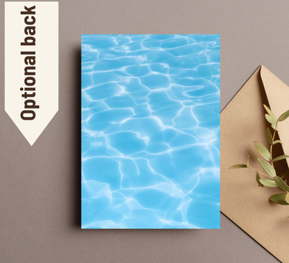 Stitch Blue Pool Birthday Invitation | Tropical Summer Party | Editable Digital Invite