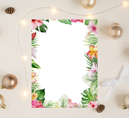 Stitch Pink Aloha Baby Shower Welcome Sign – Editable Canva Template – Tropical Hawaii Baby Shower Decor – Ohana Welcome Poster – Instant Download Printable
