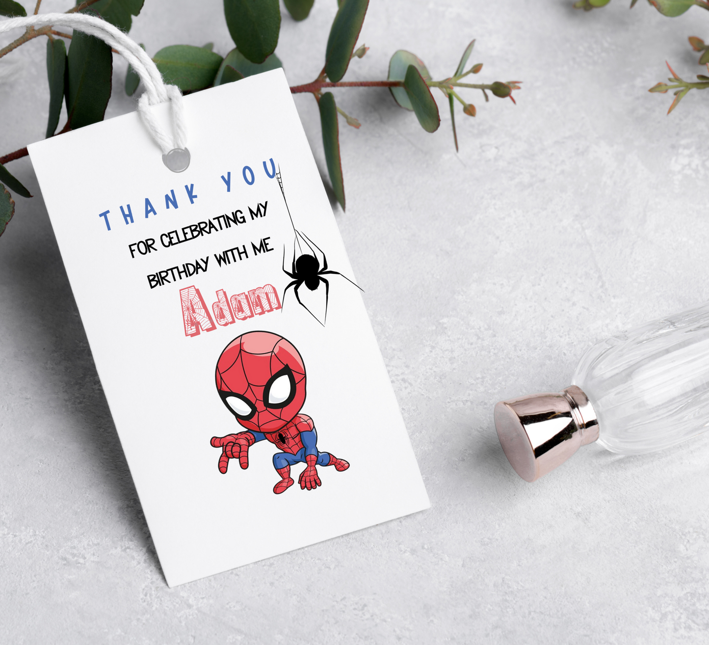Spider-Man Birthday Invitation | Kids Superhero Party | Editable Canva Template