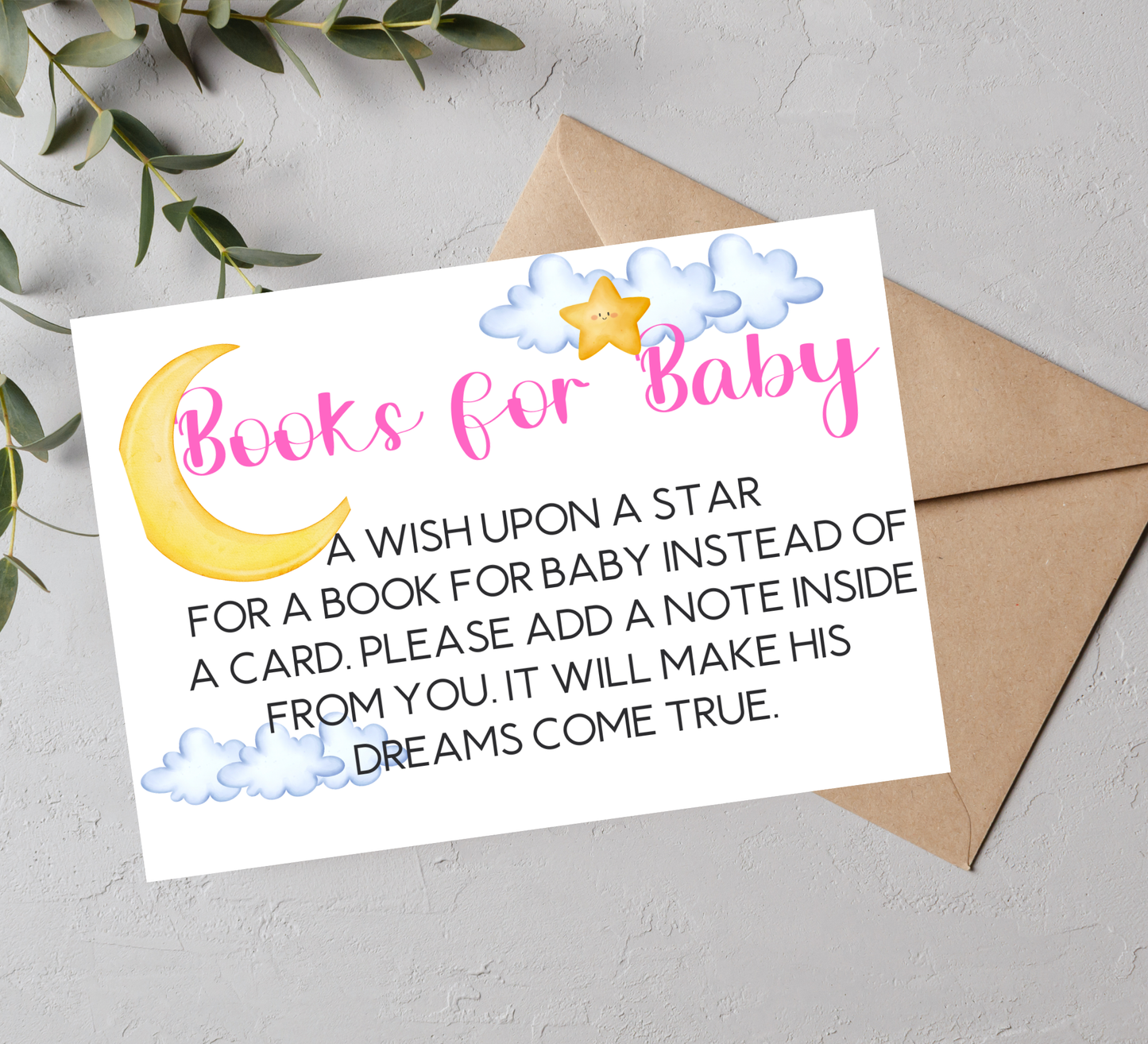 Stitch Pink Baby Shower Invitation | Cute Aloha Girl Baby Shower | Editable Canva Template