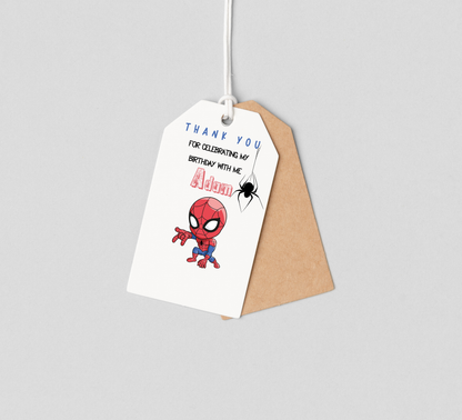 Spider-Man Birthday Invitation | Kids Superhero Party | Editable Canva Template