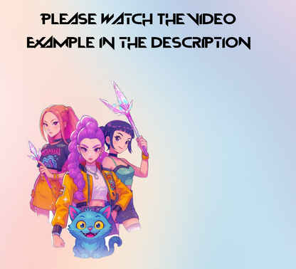 Rumi KPop Demon Hunters Video Message | Custom KPop Demon Hunters | Birthday KPop Demon Hunters | Party Invitation |