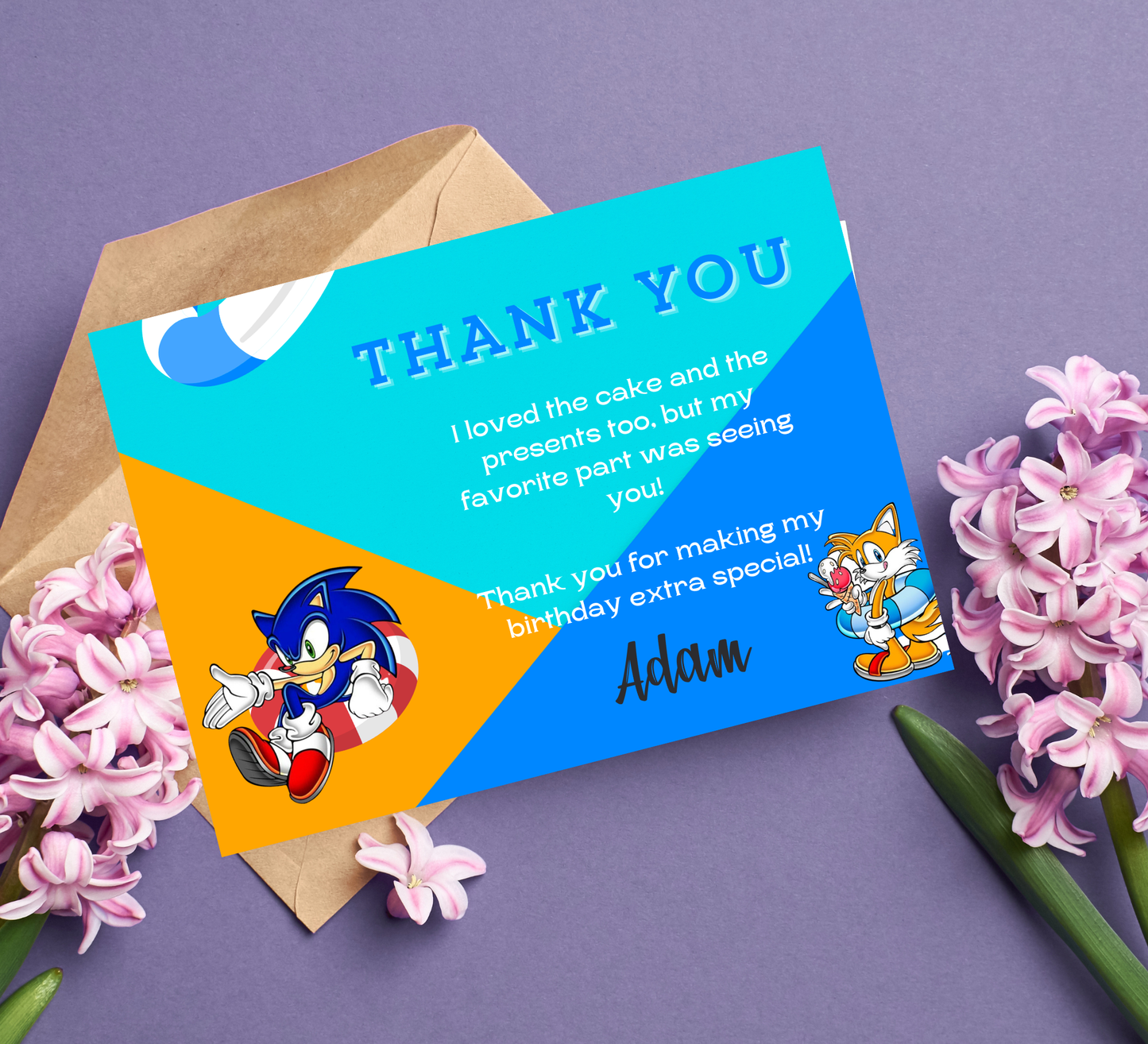 Sonic Pool Birthday Invitation | Summer Splash Party Invite | Editable Digital Template