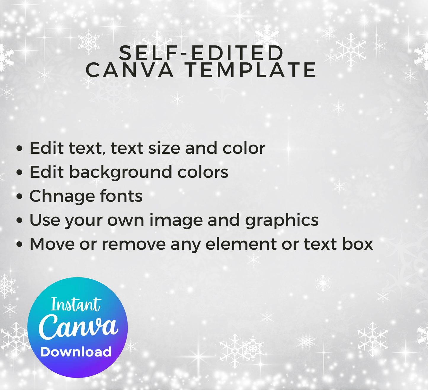 Stitch Christmas Birthday Winter Invitation | Holiday Party Invite | Editable Template