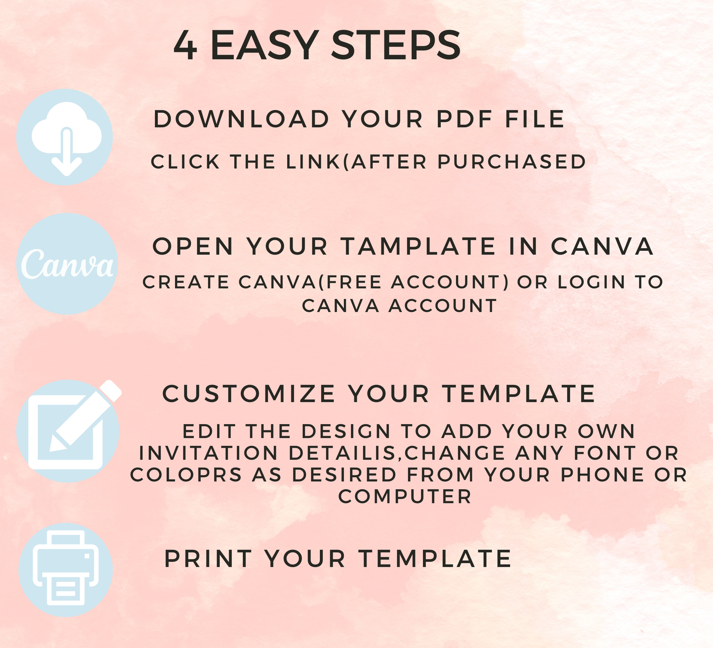 Stitch & Angel Watercolor Baby Shower Games Bundle | Diaper Raffle & Book Request Canva Template