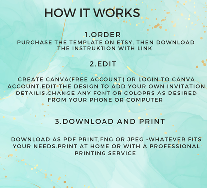 Stitch Neon Sleepover Birthday Invitation 🌙✨ | Glow Slumber Party Invite | Editable Canva Template