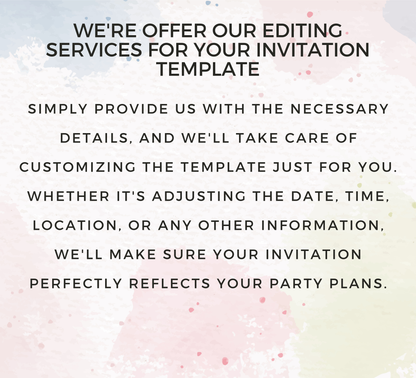 Minnie Mouse Pool Birthday Party Invitation | Pink Summer Swim Party | Editable Canva Template