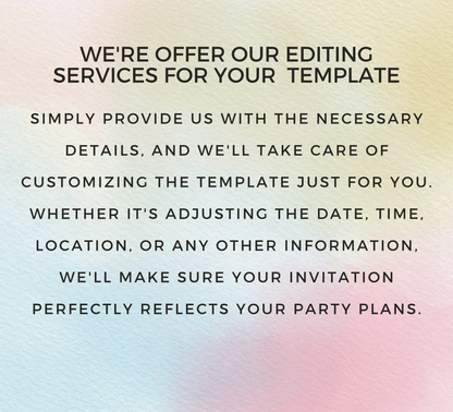 Stitch Gender Reveal Website Template with RSVP | Editable Canva